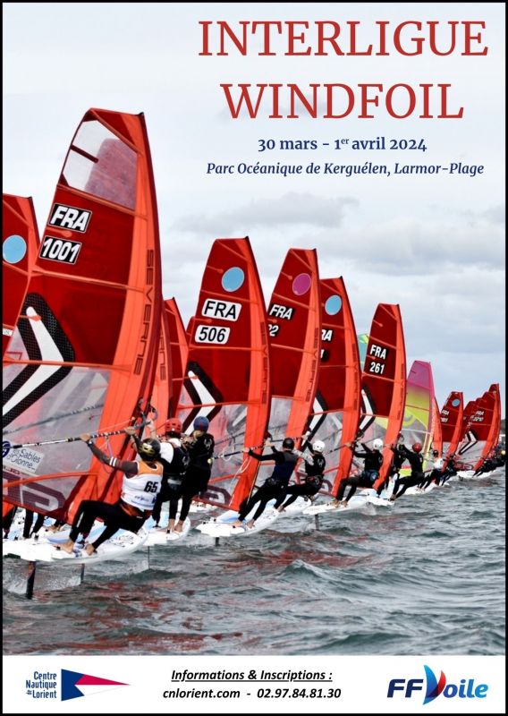 Affiche Interligue Windfoil cnl 2024