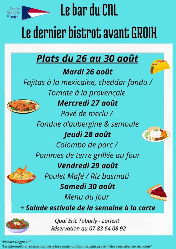 Menu cnl