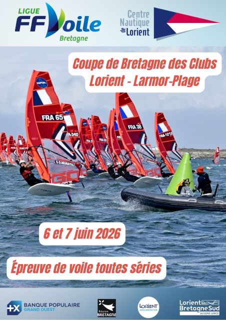Affiche Officielle Coupe de Bretagne des Clubs 2026 CNL