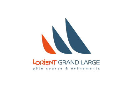 Logo Lorient Grand Large bleu transparence