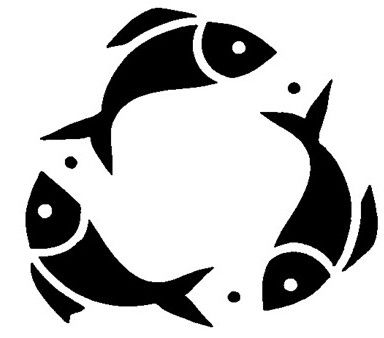 Logo noir Poisson Création nonHD