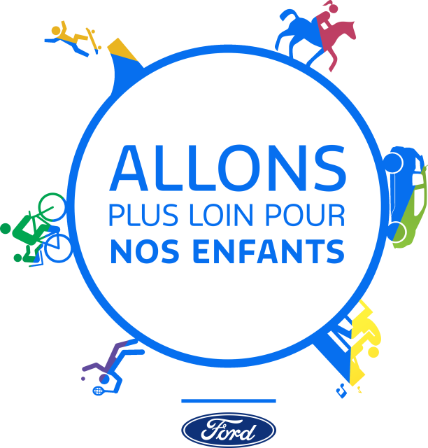 LOGO ALLONS PLUS LOIN POUR NOS ENFANTS
