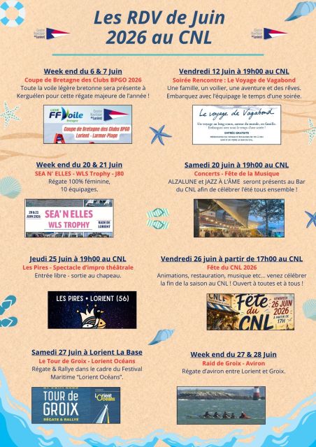 Programme juin 2026