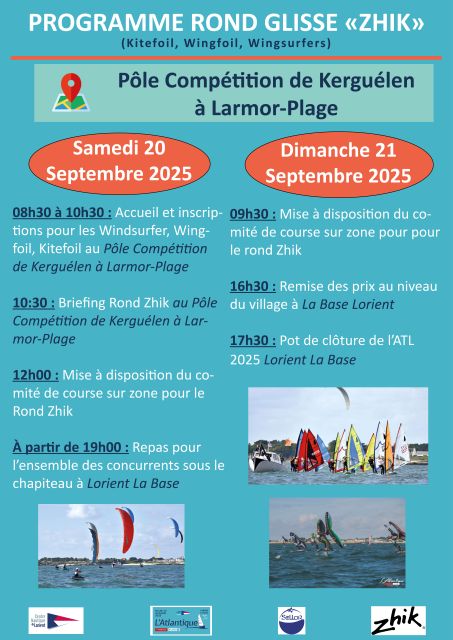 Programme Rond Zhik   ATL 25